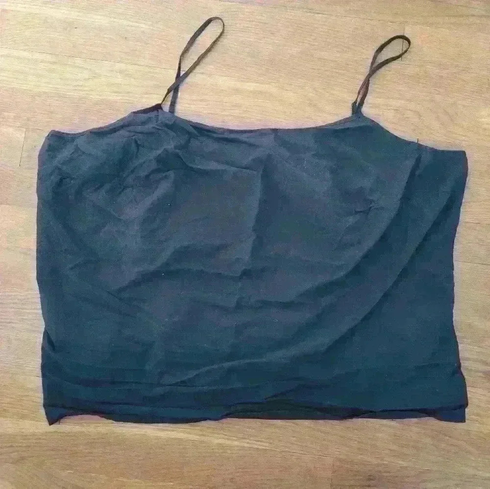 Ellos Plus Size Spaghetti Strap (adjustable) Tank Top